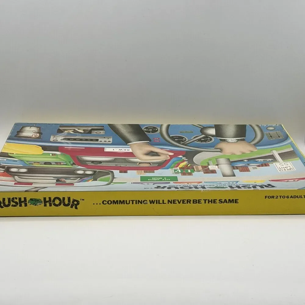 Rush Hour Board Game (1981, Everyday Game Co.) Commuting Will Never Be The Same